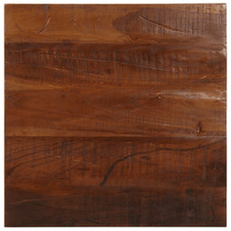 Tafelblad vierkant 60x60x2,5 cm massief gerecycled hout
