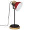 Bureaulamp 25 W E27 17x17x50 cm verweerd rood
