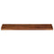 Tafelblad rechthoekig 110x40x2,5 cm massief gerecycled hout