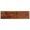 Tafelblad rechthoekig 110x40x2,5 cm massief gerecycled hout