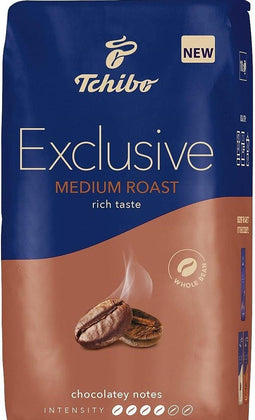 TCHIBO EXCLUSIVE MEDIUM ROAST koffiebonen 1000G