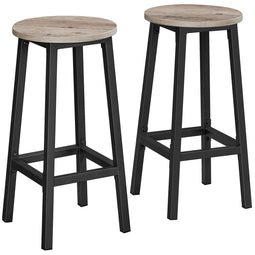 Industriële barkrukken - Zwart- 65 cm