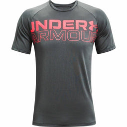 Heren-T-Shirt met Korte Mouwen Under Armour Tech 2.0 Donker grijs Maat M