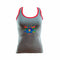 Tank Top Dames Rox Butterfly Donker grijs Maat S