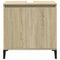 Wastafelkast 58x33x60 cm bewerkt hout sonoma eikenkleurig