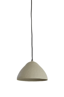 Light&living Hanglamp Ø25x15 cm ELIMO mat licht grijs