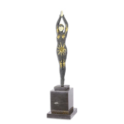EEN BRONZEN BEELD GENAAMD "ZEESTER"