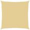 Zonnezeil 5x5 m 100% polyester oxford zandkleurig