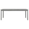 Tuintafel 200x100x75 cm massief acaciahout grijs