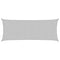 Zonnezeil 4,5x2 m 100% polyester oxford lichtgrijs