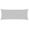 Zonnezeil 5x2 m 100% polyester oxford lichtgrijs