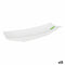 Dienblad La Mediterránea Yummy Porselein Wit 35,3 x 12 x 5 cm (12 Stuks) (35,3 x 12 x 5 cm)
