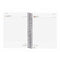 Agenda Finocam Opaque 2024 Zwart A5 15,5 x 21,2 cm