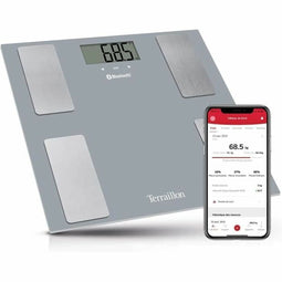 Digitale Personenweegschaal Terraillon Smart Connect Grijs