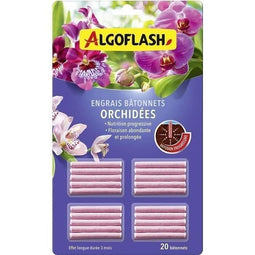 ALGOFLASH - Orchidee Meststof Sticks 20 sticks