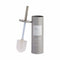 Toiletborstel Beauty Products Wit Grijs Staal Plastic 9,5 x 37,5 x 9,5 cm (12 Stuks)