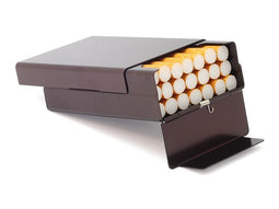 Case for cigarettes - Aluminium (Brown)