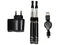 TTZIG E-Zigarette 2 psc Proset 650mAh with bag (black)