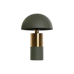 Bureaulamp DKD Home Decor Gouden Groen Ijzer 220 V 31 x 31 x 45 cm 50 W