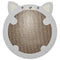 TRIXIE JUNIOR KRABMAT HAMSTER MET CATNIP LICHTGRIJS 31X32,5X2,5 CM
