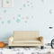 Kinderbank 70x45x30 cm stof crmekleurig