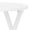 Tuintafel inklapbaar 46 cm massief acaciahout wit