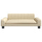 Kinderbank 90x53x30 cm stof crmekleurig