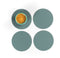 Home Accents Ruca Onderzetter Rond Set van 4 Stuks -> Huisaccessoires Ruca Onderzetter Rond Set v...
