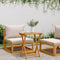 Tuintafel inklapbaar 50x36x60 cm massief acaciahout