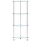 Kastje 4-laags 30x30x100 cm gehard glas transparant