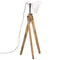 Vloerlamp 25 W E27 45x45x120 cm wit