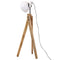 Vloerlamp 25 W E27 45x45x120 cm wit