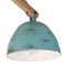 Plafondlamp 25 W E27 29x18x85 cm verweerd blauw