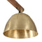 Plafondlamp 25 W E27 29x18x85 cm antiek messingkleurig