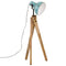 Vloerlamp 25 W E27 45x45x120 cm verweerd blauw