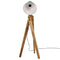 Vloerlamp 25 W E27 45x45x120 cm verweerd blauw
