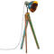 Vloerlamp 25 W E27 45x45x120 cm meerkleurig