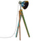 Vloerlamp 25 W E27 45x45x120 cm meerkleurig