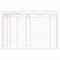 Correspondentieregister DOHE 09910 A4 Bordeaux 100 Lakens