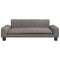 Kinderbank 90x53x30 cm stof taupe