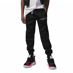Kindertrainingspak Broek Jordan Jumpman Sustainable Zwart Maat 12-13 jaar