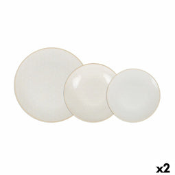 Serviesset Santa Clara Moonlight 18 Onderdelen Porselein (2 Stuks)