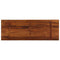 Tafelblad rechthoekig 140x60x3,8 cm massief gerecycled hout