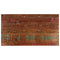 Tafelblad rechthoekig 100x60x3,8 cm massief gerecycled hout