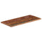 Tafelblad rechthoekig 100x60x3,8 cm massief gerecycled hout