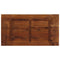 Tafelblad rechthoekig 100x60x3,8 cm massief gerecycled hout