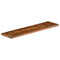 Tafelblad rechthoekig 120x40x3,8 cm massief gerecycled hout