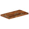 Tafelblad rechthoekig 60x40x3,8 cm massief gerecycled hout