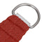 Zonnezeil 160 g/m 4x6 m HDPE rood