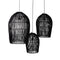 Originele Home Lampenkappen Lentera Zwart - Set Van 3